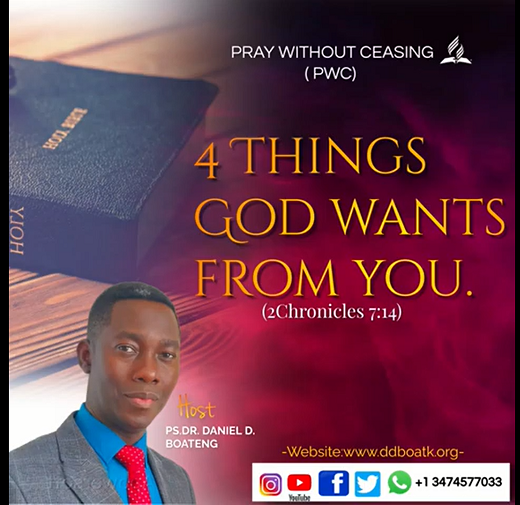 God Wants Four Things from His Children